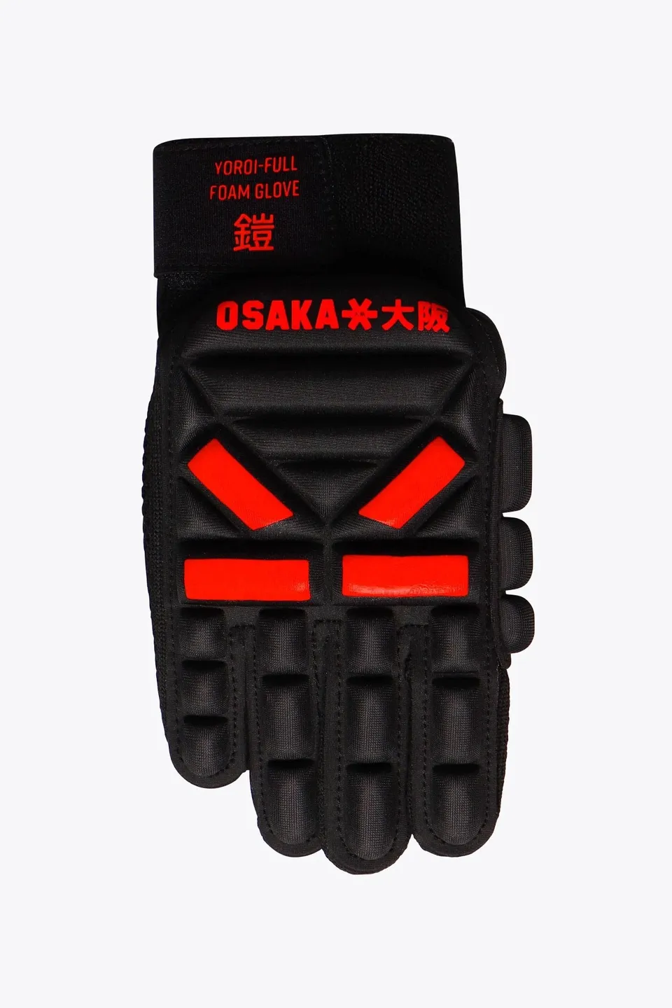 osaka-yoroi-full-foam-guanto-hockey-indoor-sinistro-neon-flare image 1