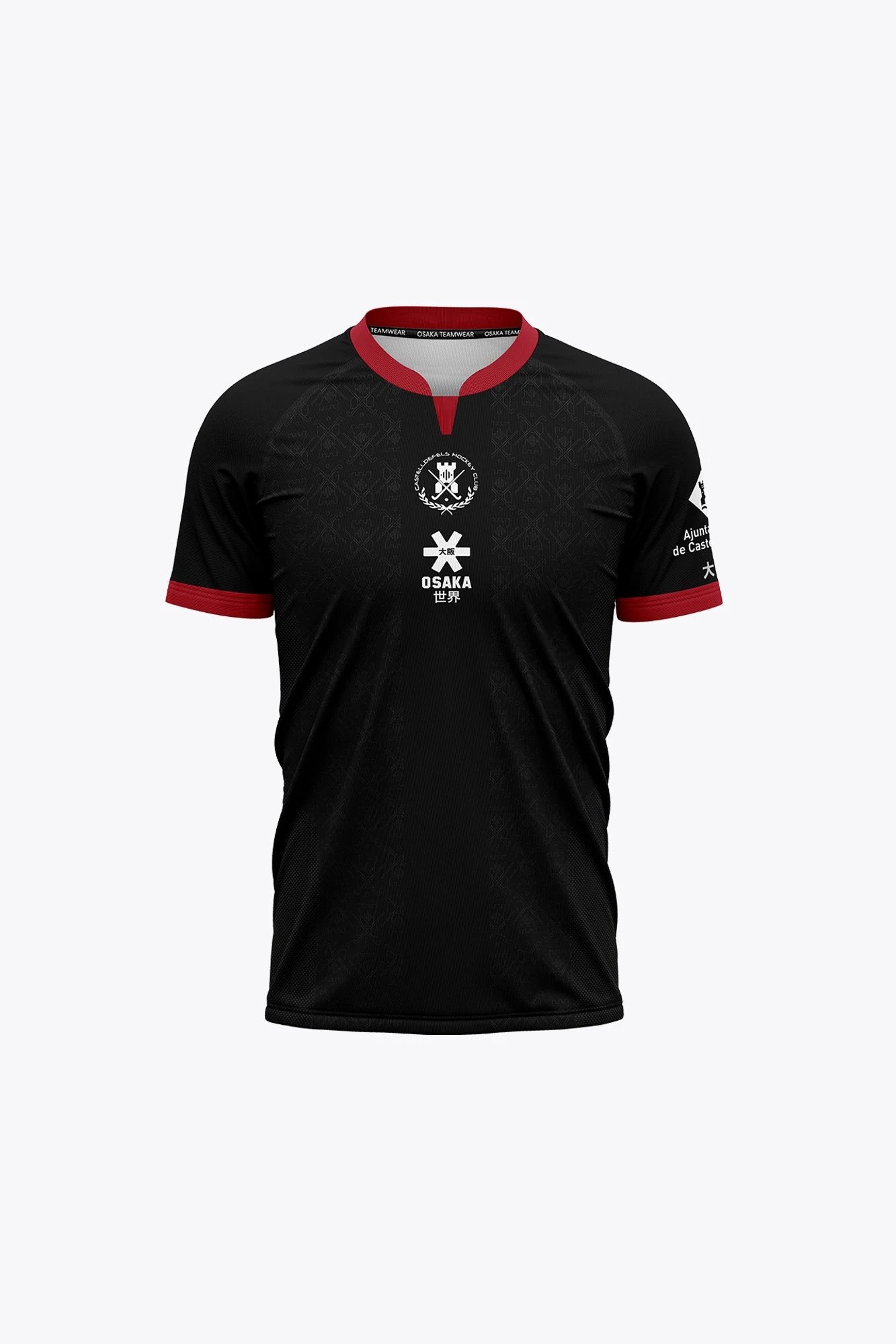 osaka-castelldefels-kids-jersey-black image 1