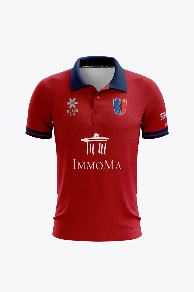 osaka-berlin-men-polo-jersey-polo-hockey-uomo-rosso image 1