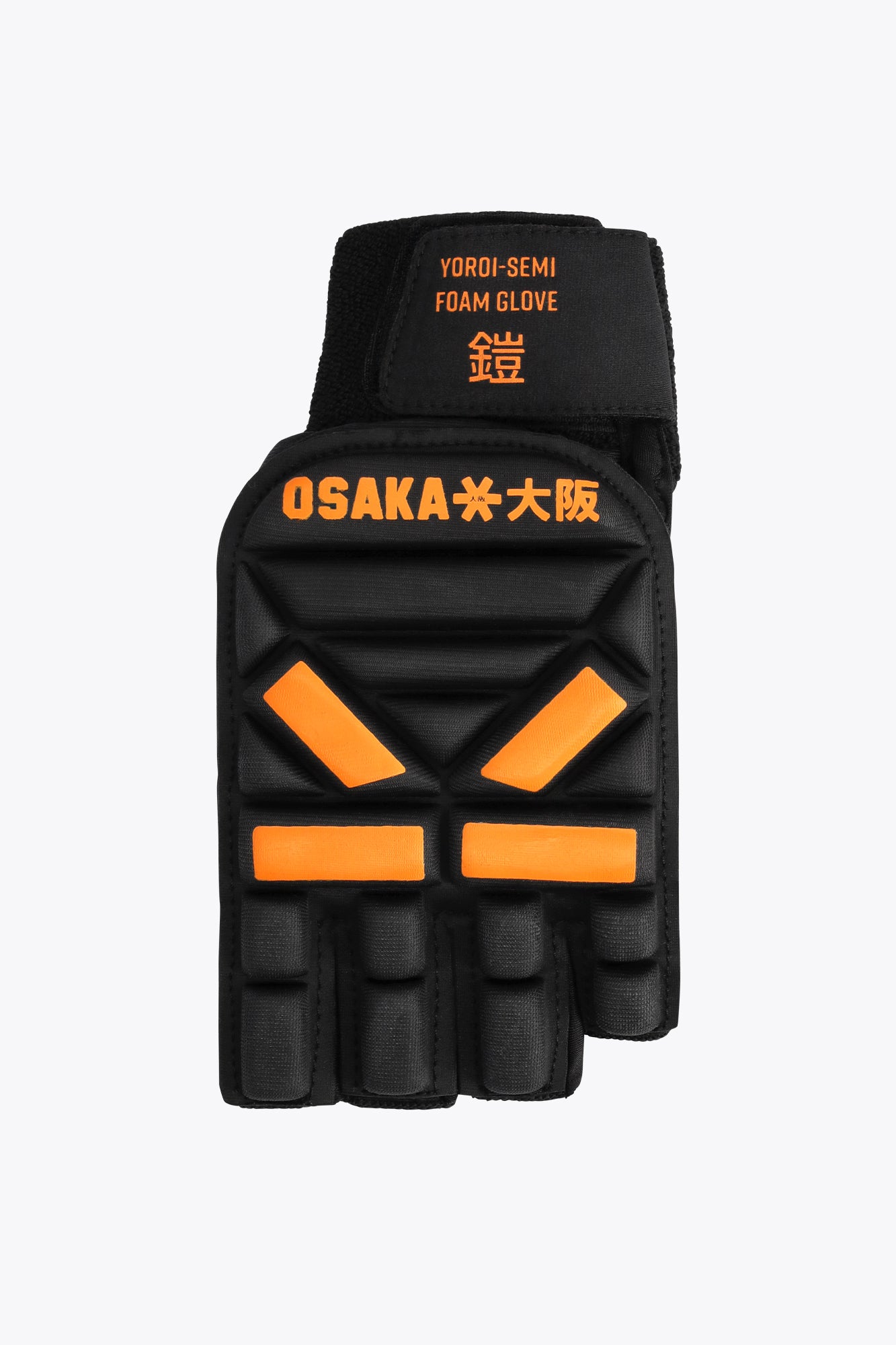 osaka-yoroi-semi-foam-guanto-hockey-mano-sinistra-orange-tiger image 1