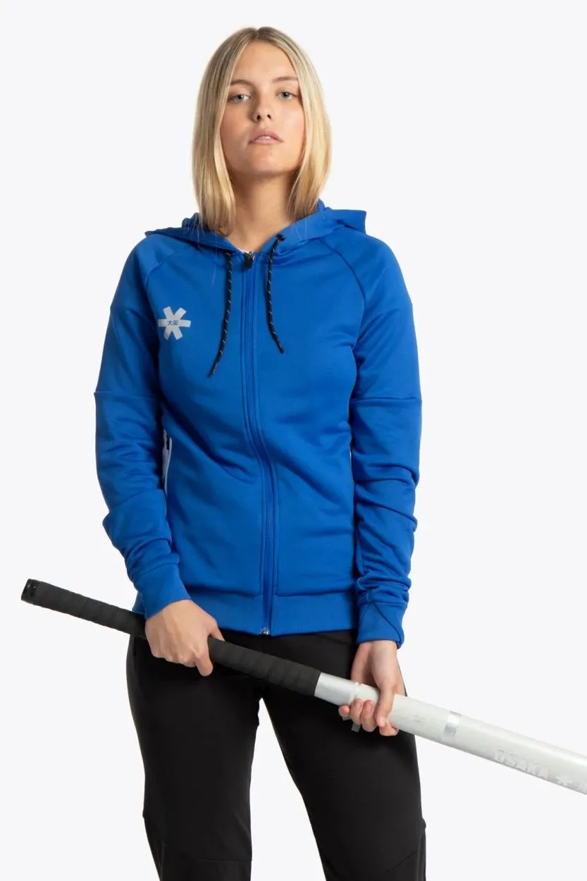 osaka-women-training-zip-hoodie-felpa-zip-allenamento-donna-royal-blue image 1