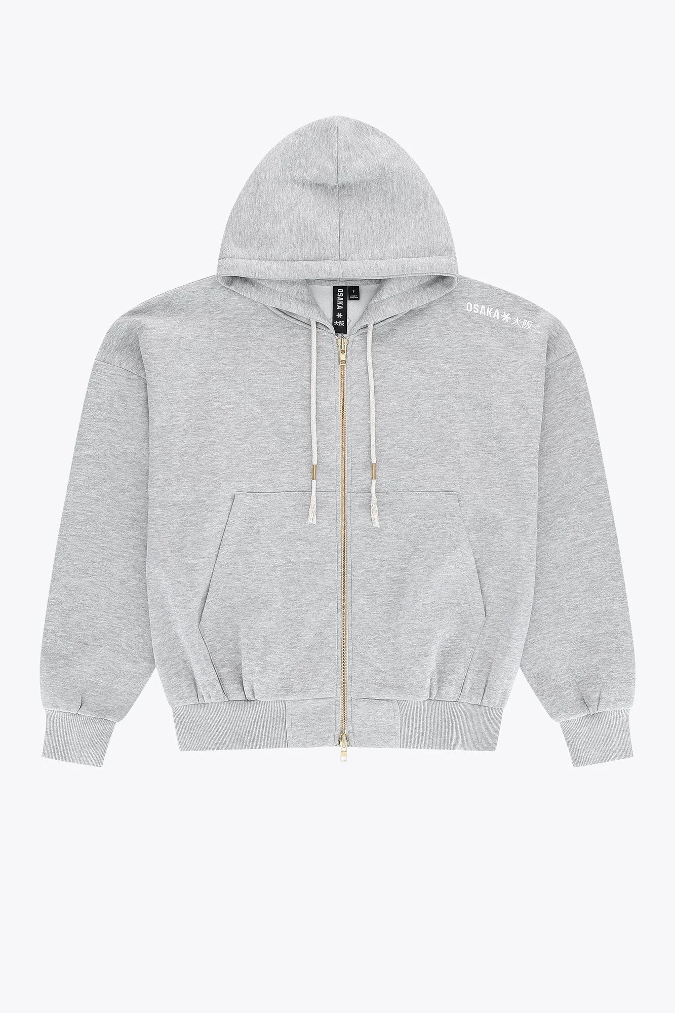 osaka-men-full-zip-hoodie-heather-grey image 1
