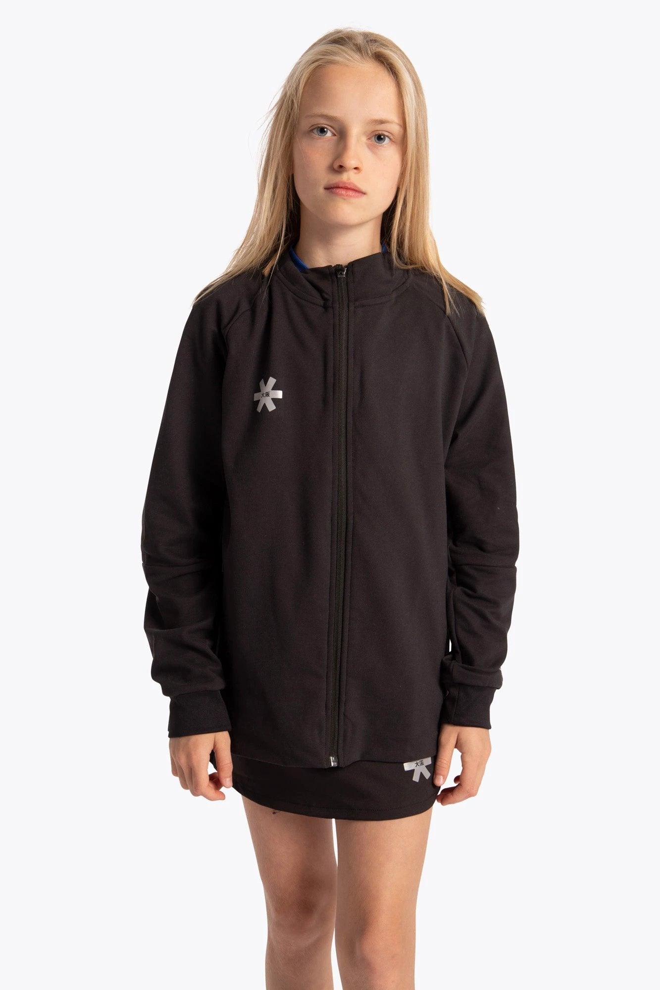 osaka-kids-track-top-giacca-tuta-bambino-black image 3