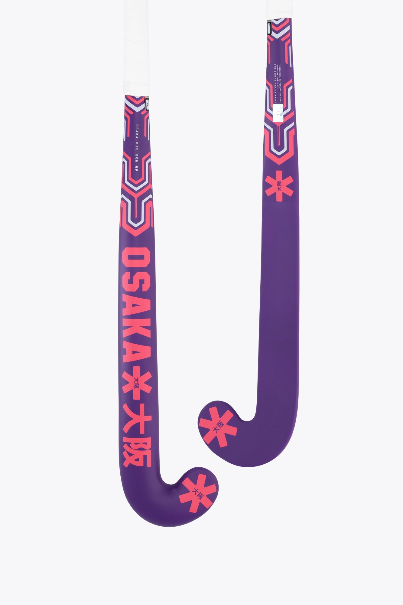 osaka-mid-bow-gf-mazza-hockey-prato-junior-royal-purple image 1