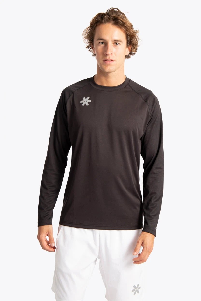 osaka-men-training-tee-long-sleeve-black-maglia-allenamento-manica-lunga-uomo image 2