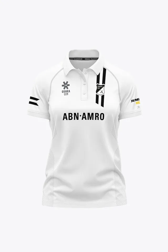 osaka-hc-zwart-wit-polo-donna-bianco image 1