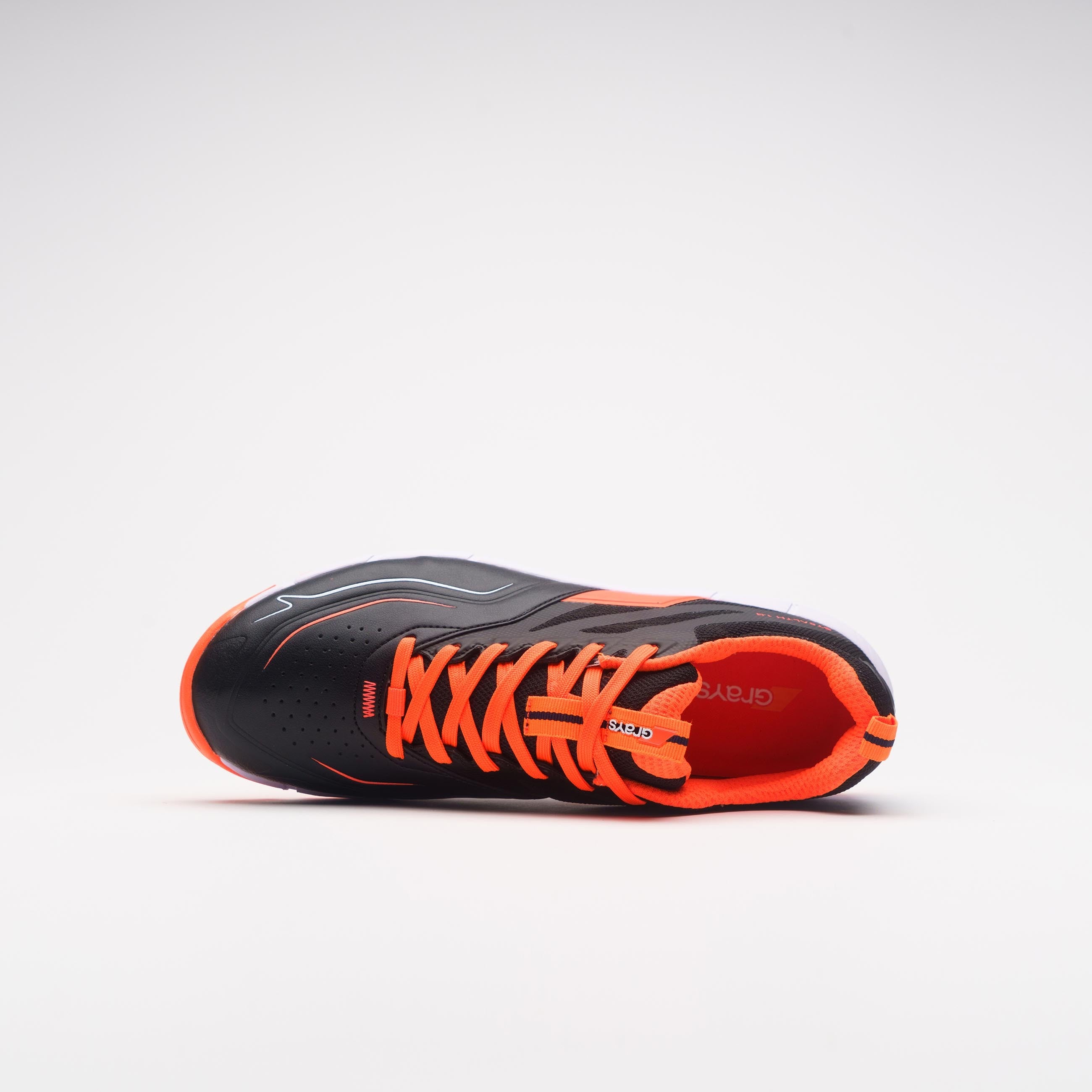 grays-stealth-junior-scarpa-hockey-prato-nero-arancio image 8