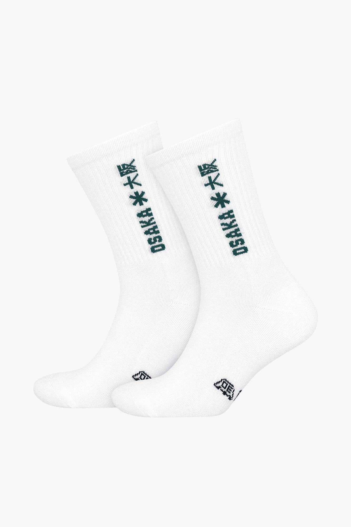 osaka-duo-pack-sports-socks-verde-scuro-calzini-sportivi-2-paia image 2