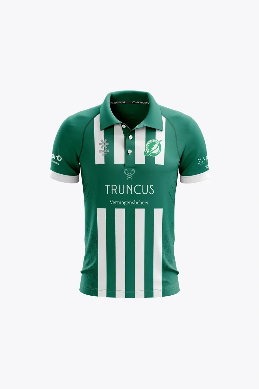 osaka-temse-kids-polo-jersey-retro-edition-verde-bianco image 1