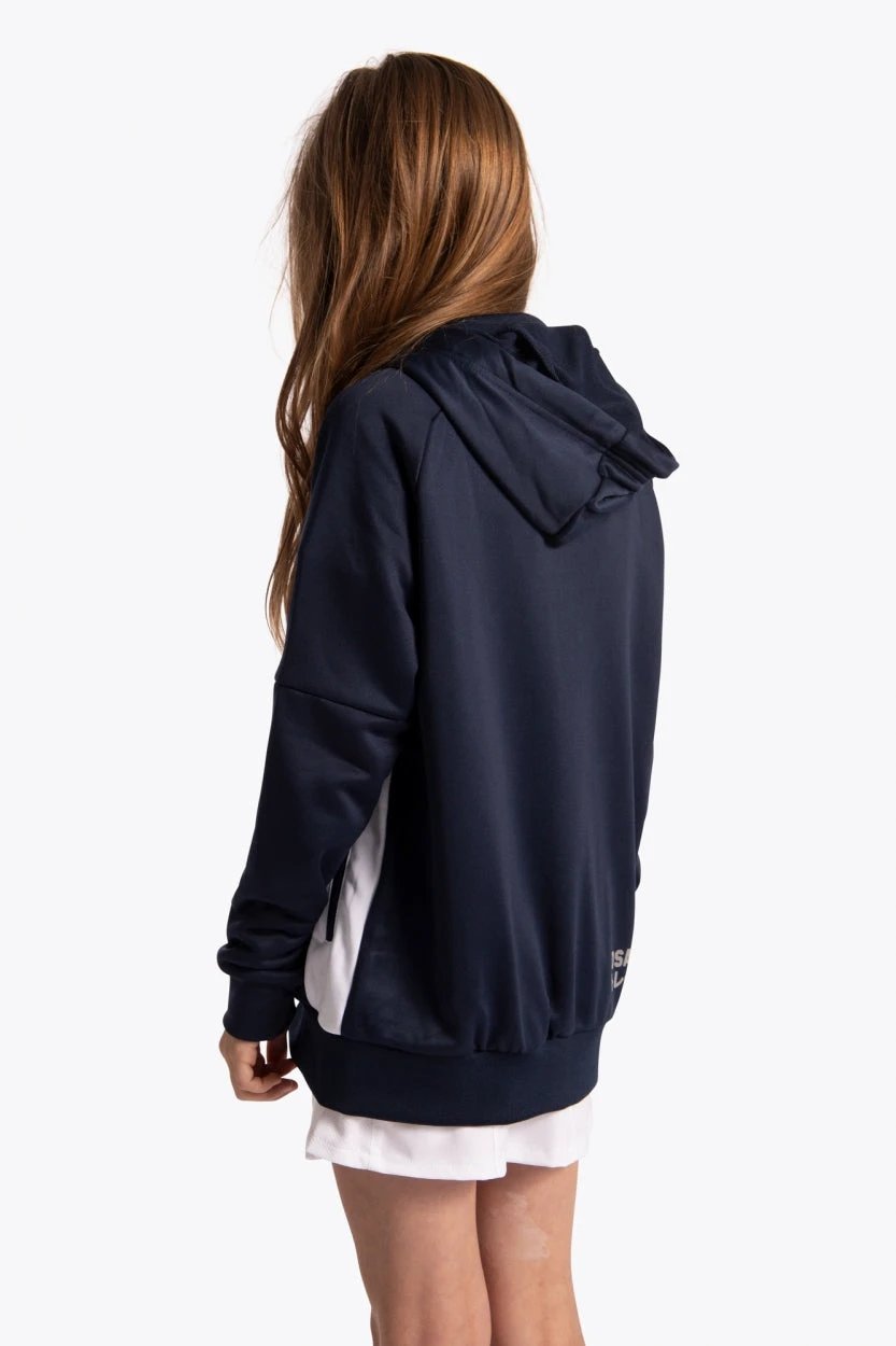 osaka-kids-felpa-zip-hoodie-allenamento-navy image 3