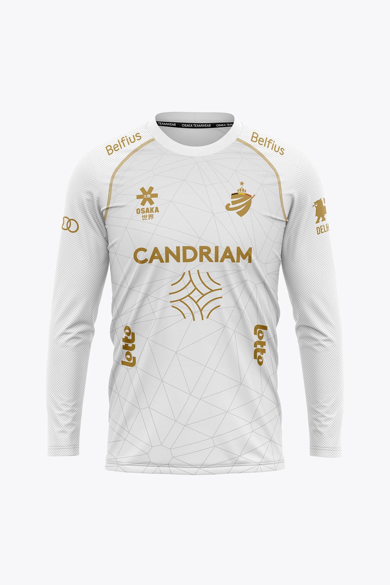 osaka-belgium-goal-keeper-tee-maniche-lunghe-2026-men-white image 1