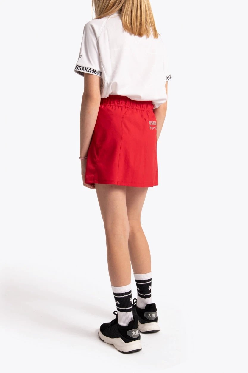 osaka-kids-training-skort-gonna-hockey-bambina-red image 2