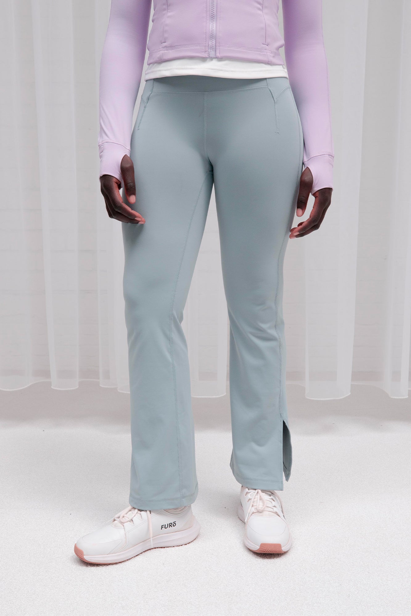 osaka-women-flared-legging-leggings-donna-blue image 2
