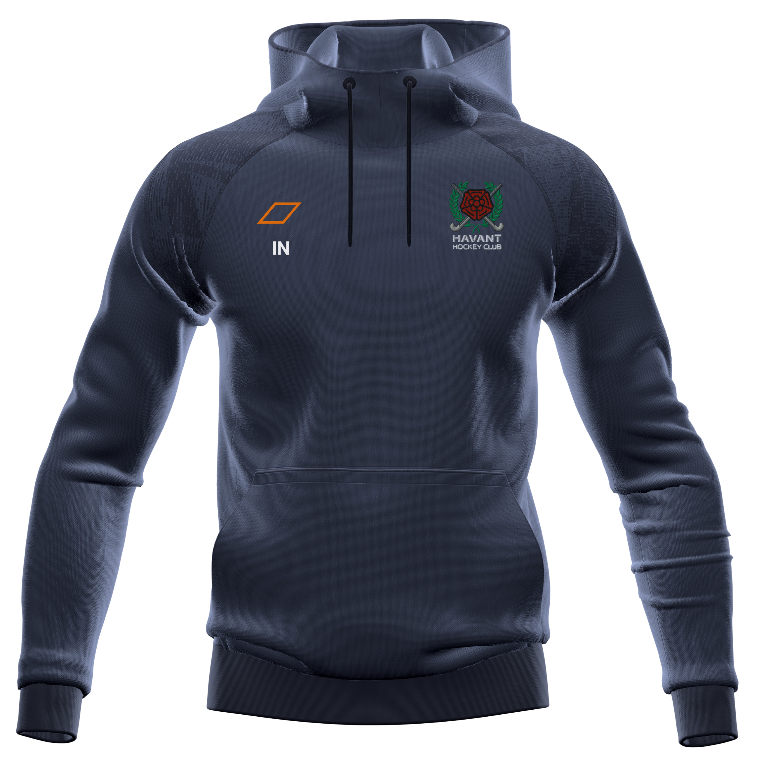 grays-havant-hc-junior-felpa-con-cappuccio-gts-performance-blu-navy image 2