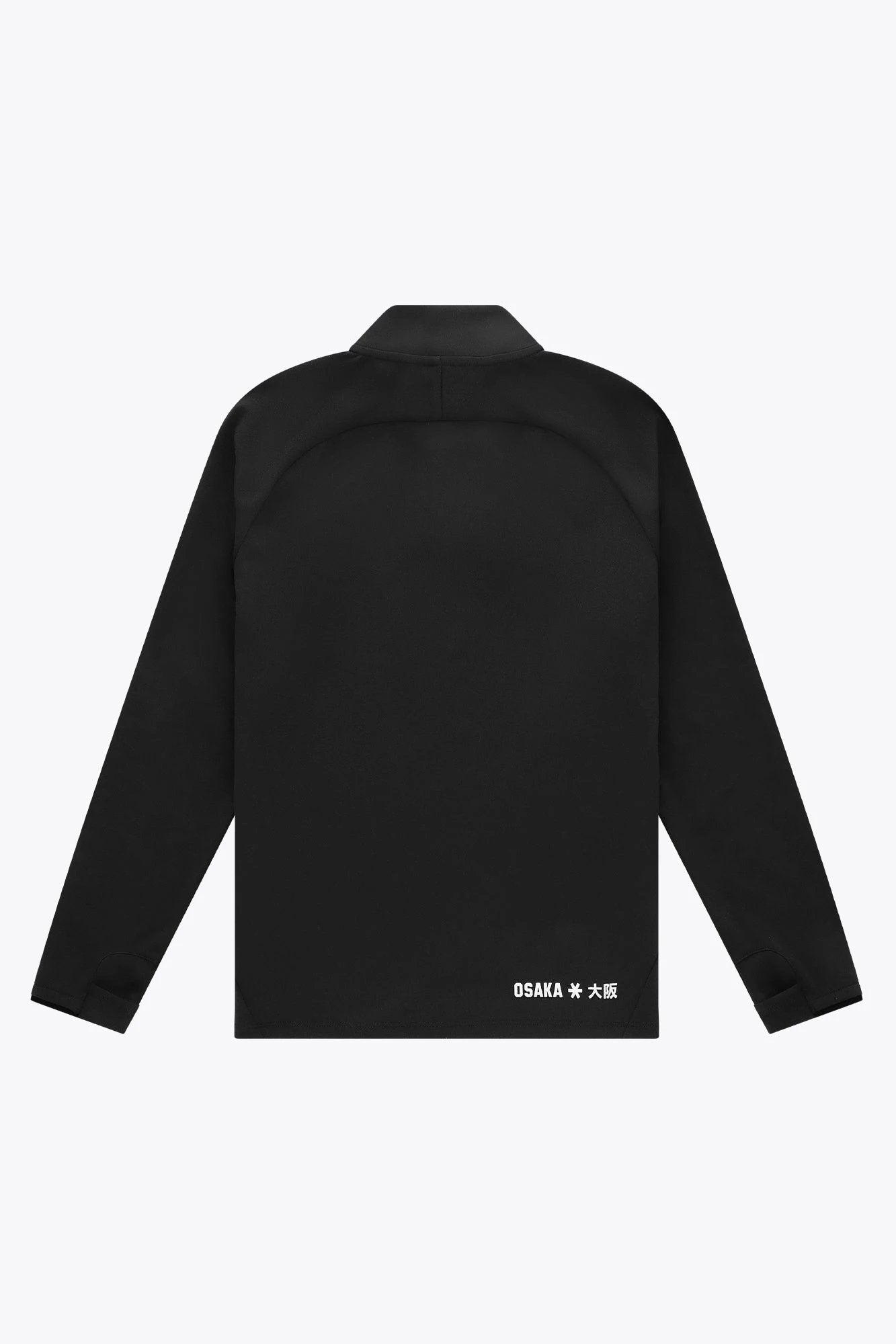 osaka-half-zip-sweater-felpa-bambino-nero image 2