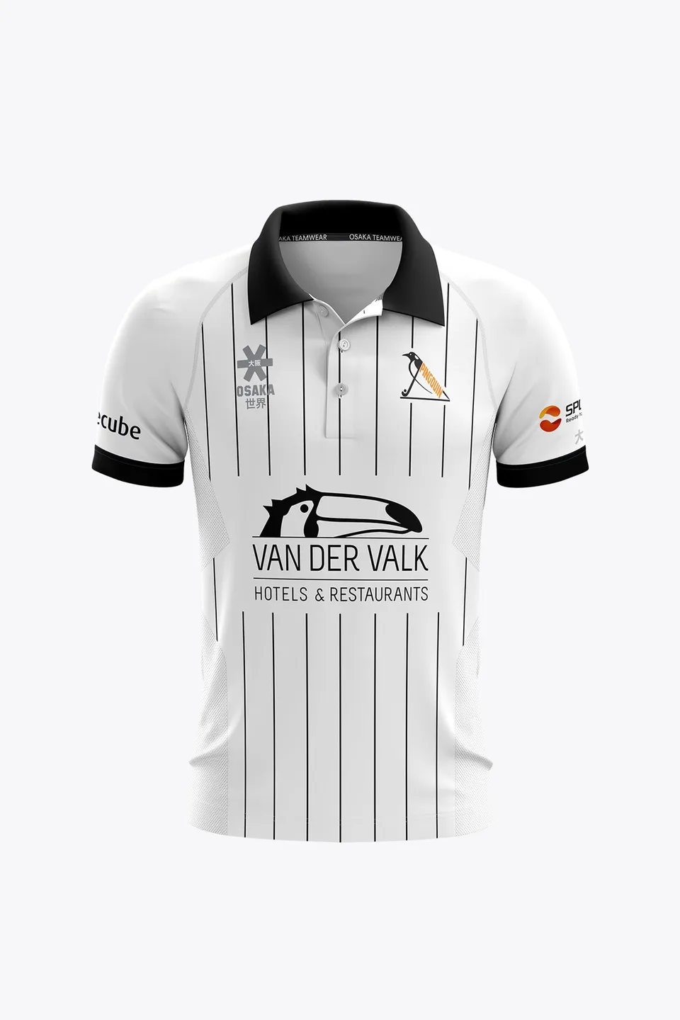 osaka-pingouin-polo-jersey-uomo-bianco image 1