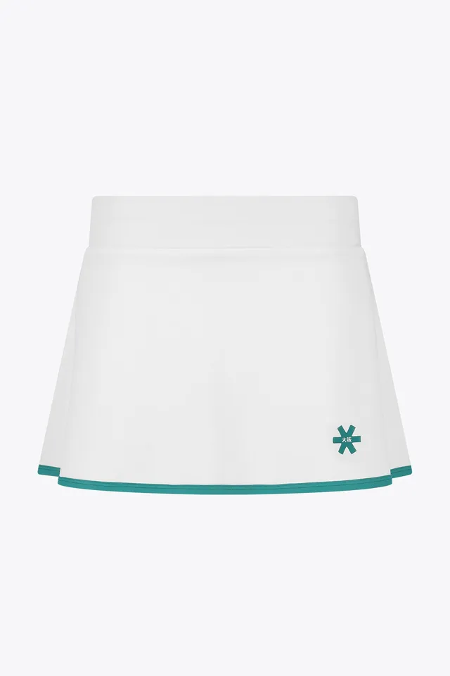osaka-women-floucy-skort-gonna-tennis-padel-donna-bianca image 1