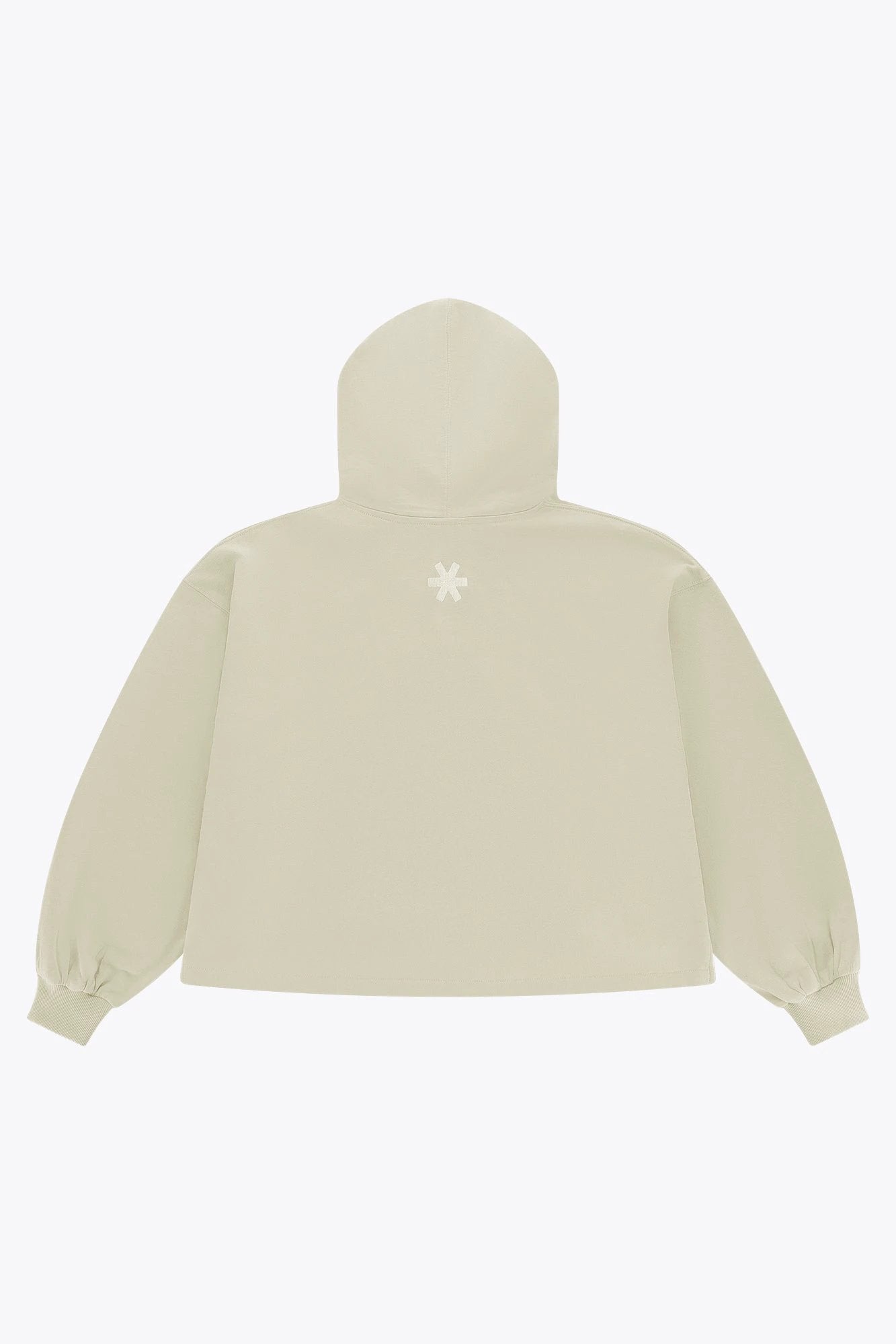 osaka-women-cropped-hoodie-felpa-cappuccio-donna-warm-grey image 2
