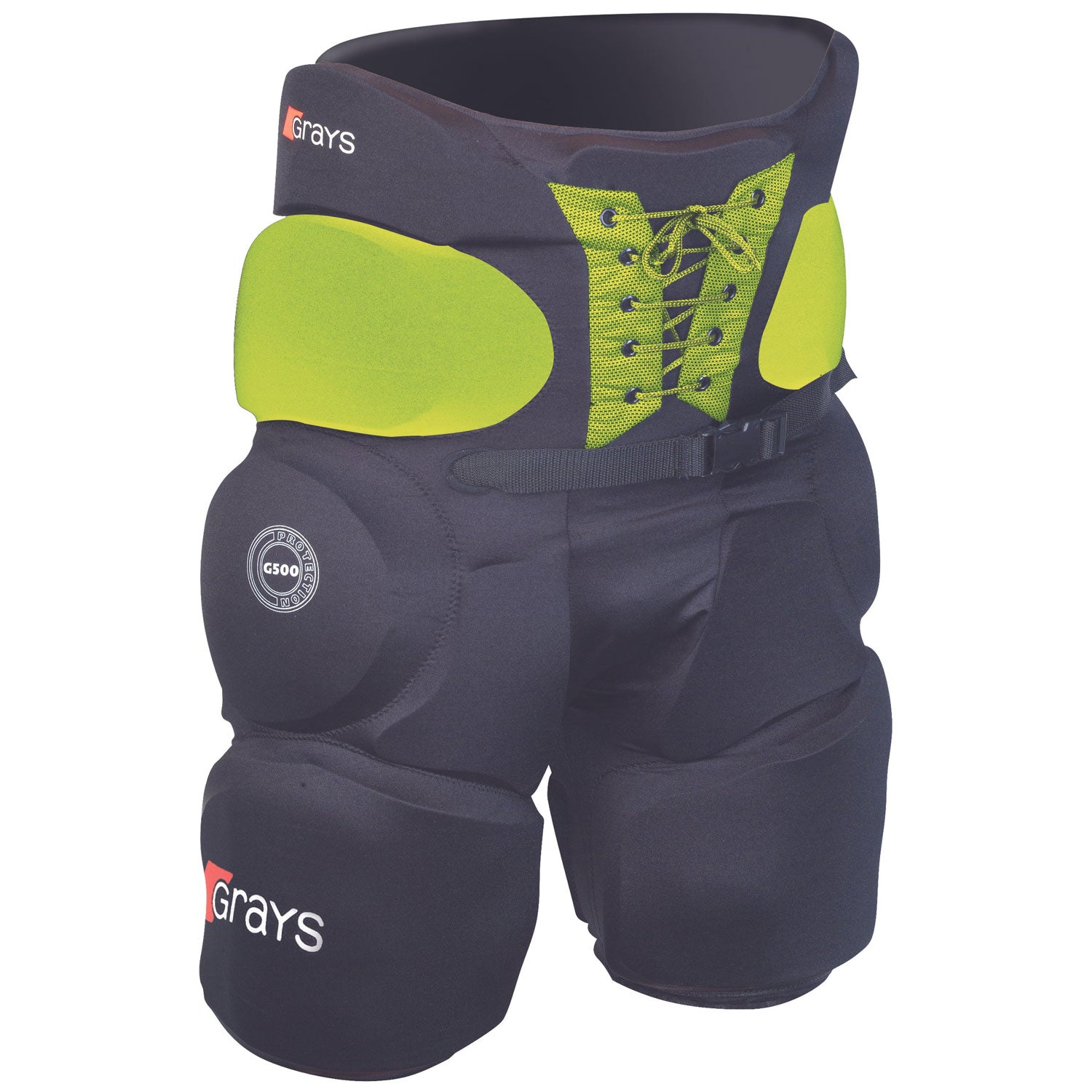 grays-nitro-500-pantaloncini-imbottiti-portiere-nero-giallo image 1
