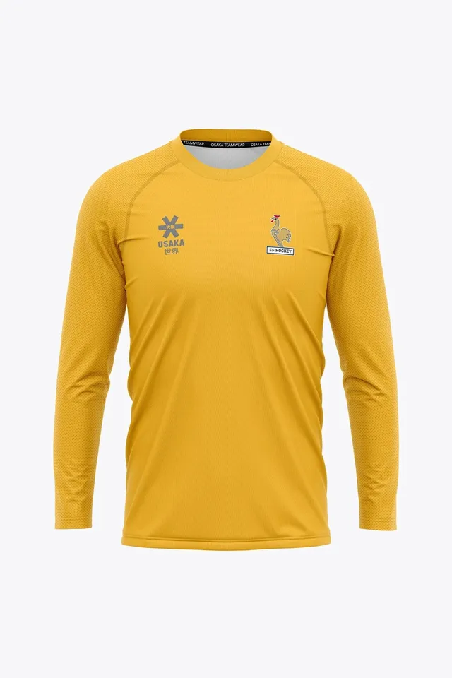 osaka-france-goal-keeper-tee-manica-lunga-giallo image 1