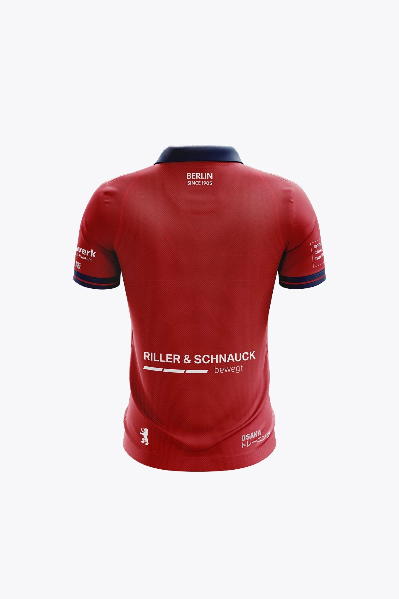 osaka-berlin-kids-boys-polo-jersey-red-polo-bambino image 2