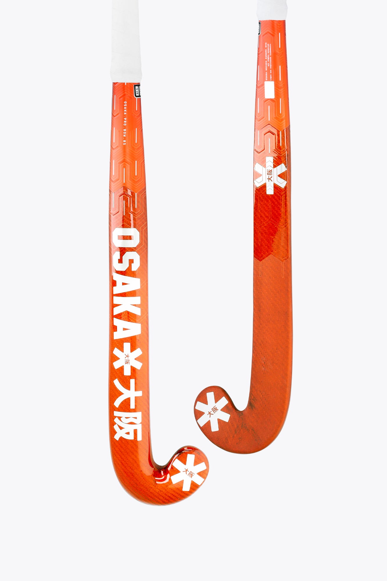 osaka-mazza-hockey-pro-bow-85-arancione-fluo image 1