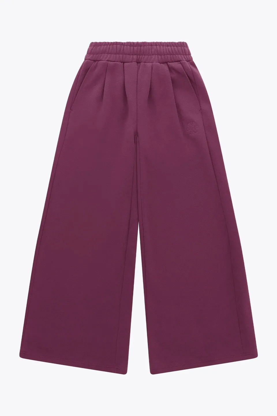 osaka-women-sweatpants-wide-leg-pantaloni-cherry-lacquer image 1