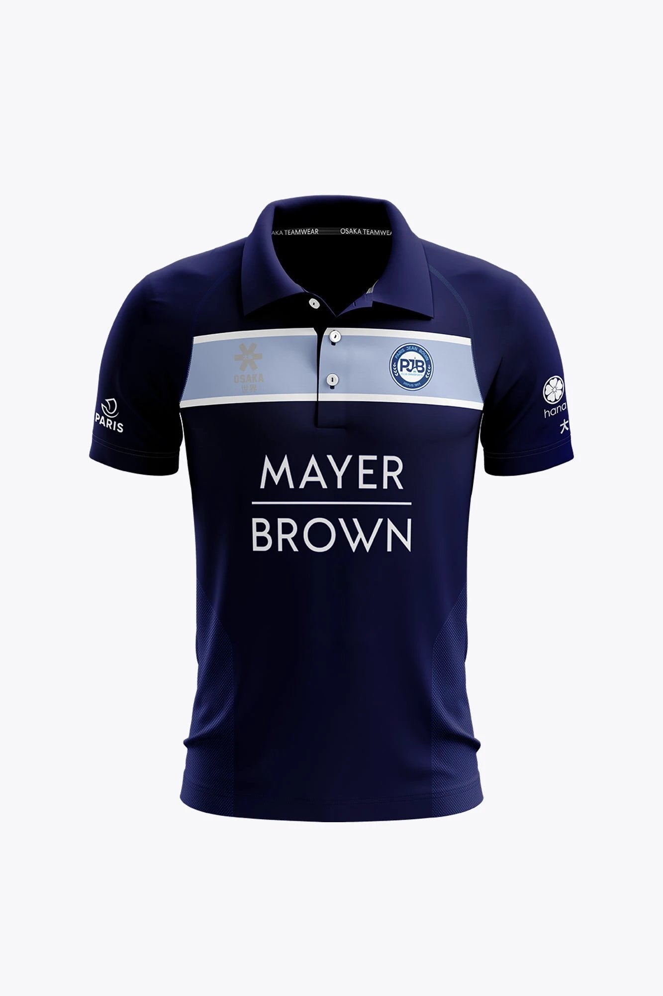 osaka-pjb-polo-jersey-uomo-navy image 1