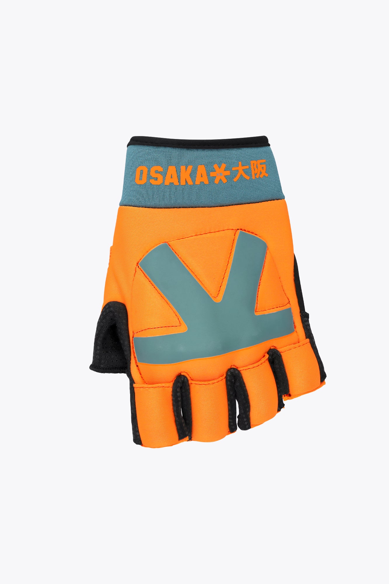 osaka-armadillo-guanto-hockey-prato-orange-blue-topaz image 1