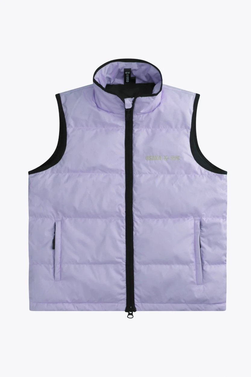 osaka-gilet-imbottito-donna-viola-chiaro image 1