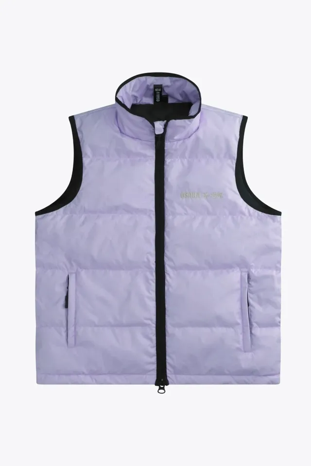osaka-gilet-imbottito-donna-viola-chiaro image 1