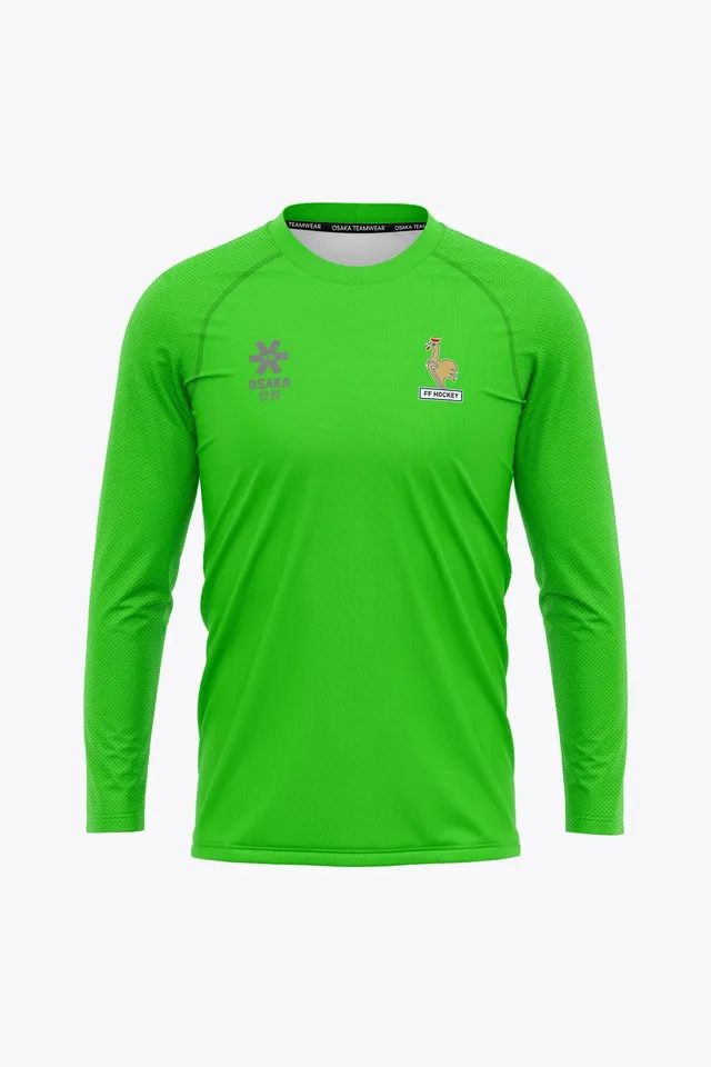 osaka-france-goal-keeper-tee-maniche-lunghe-verde-fluo image 1