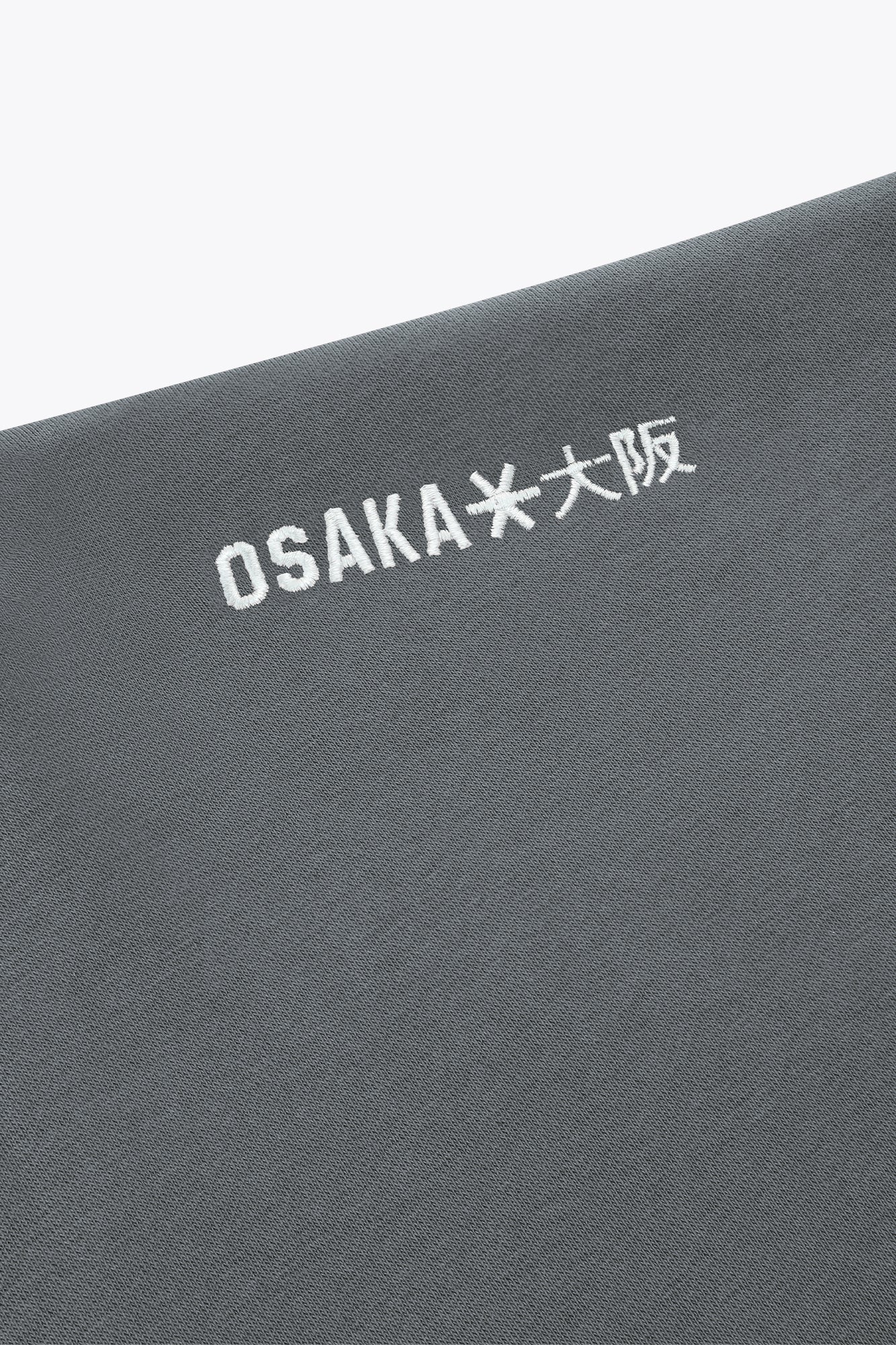 osaka-full-zip-hoodie-uomo-dark-grey-melange image 6