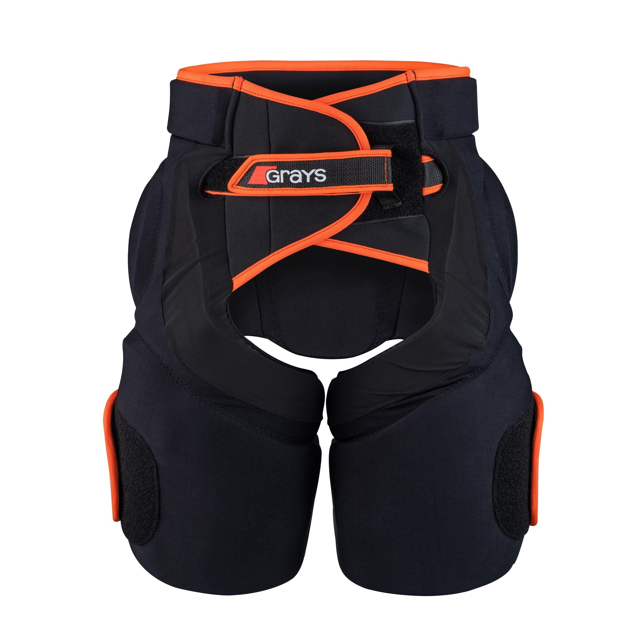 grays-elite-padded-shorts-portiere-nero-arancione image 2