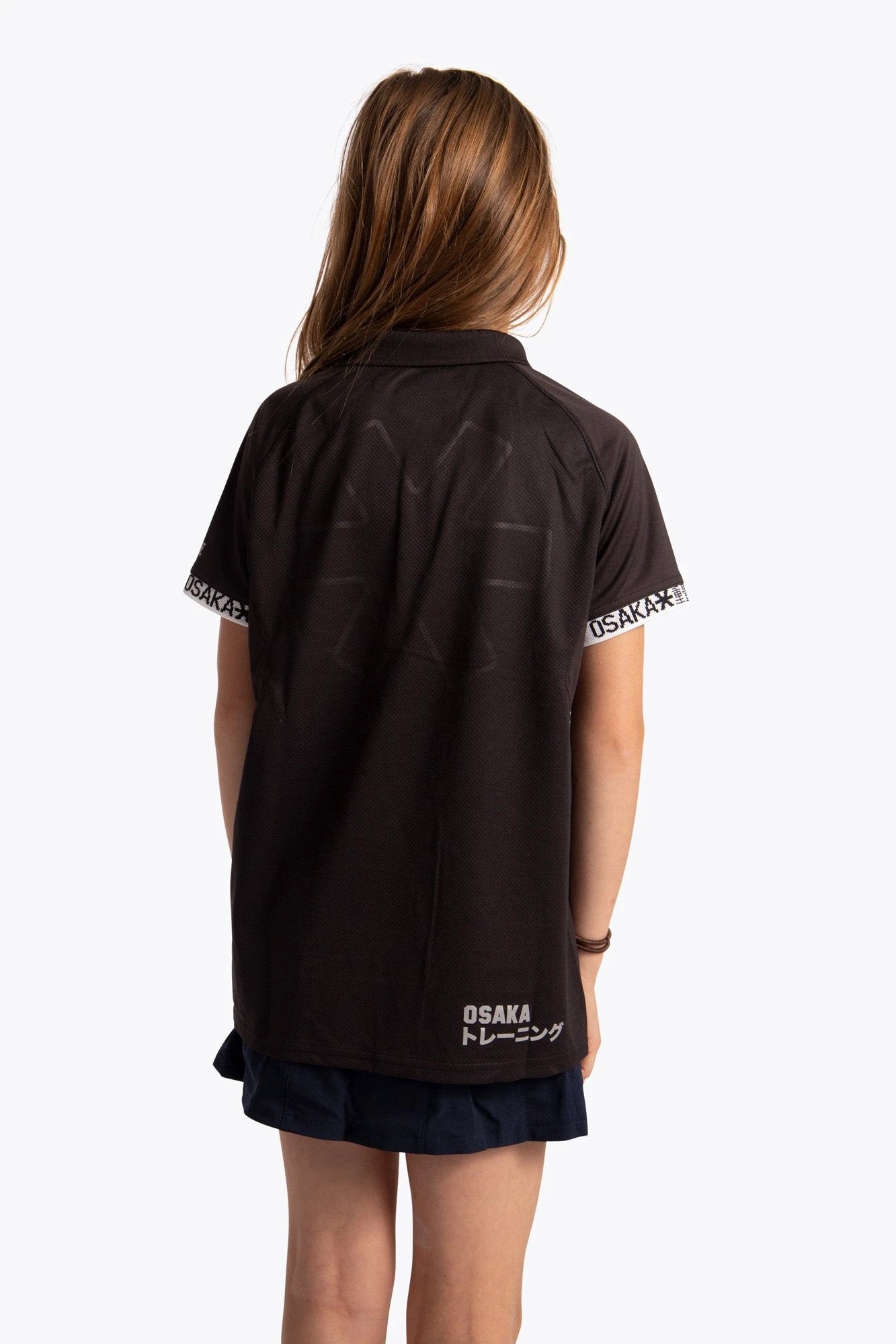 osaka-kids-polo-jersey-black image 6
