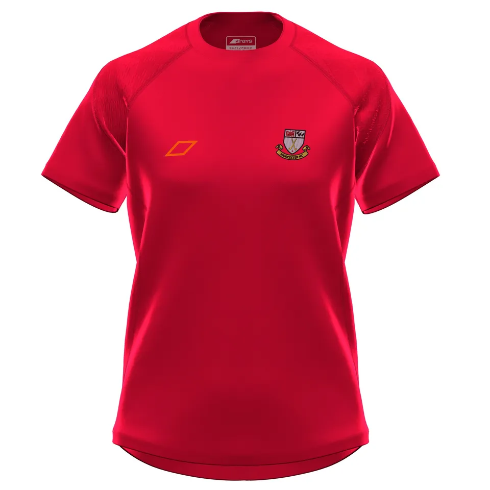grays-gts-t-shirt-manica-corta-donna-worcester-hc-rosso image 1