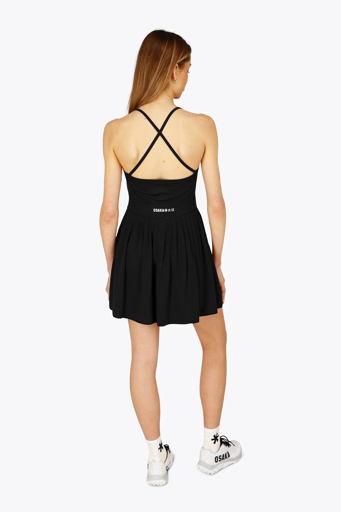 osaka-women-pleated-tech-dress-donna-nero image 5