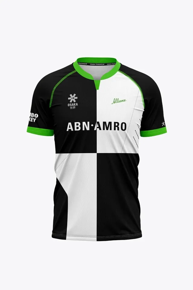 osaka-alliance-men-jersey-retro-edition-maglia-polo-hockey-nero-bianco image 1
