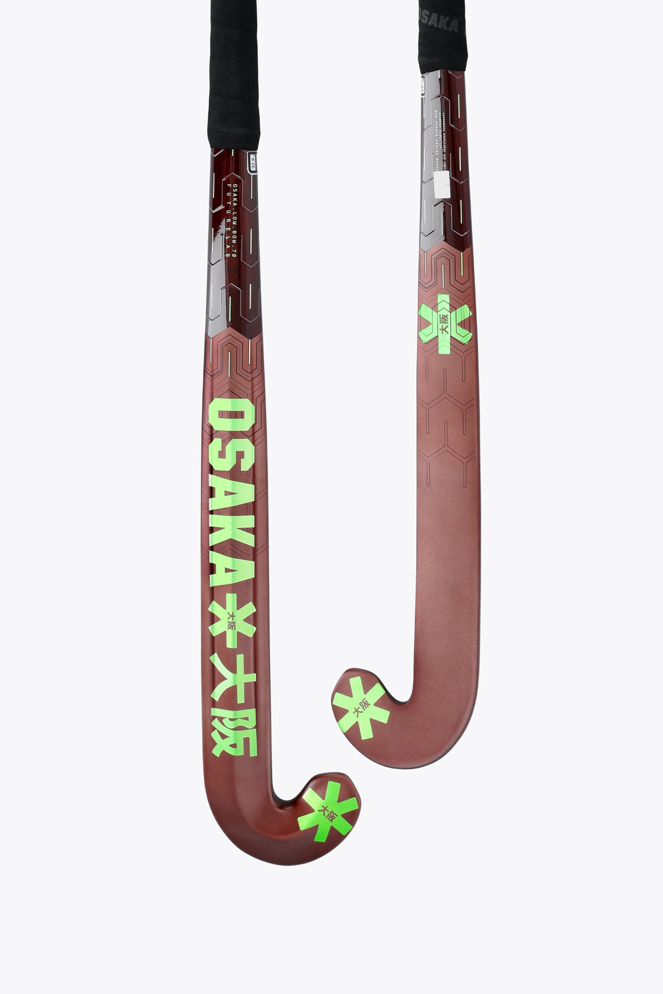 osaka-field-hockey-stick-low-bow-70-futurelab-green-ash image 1