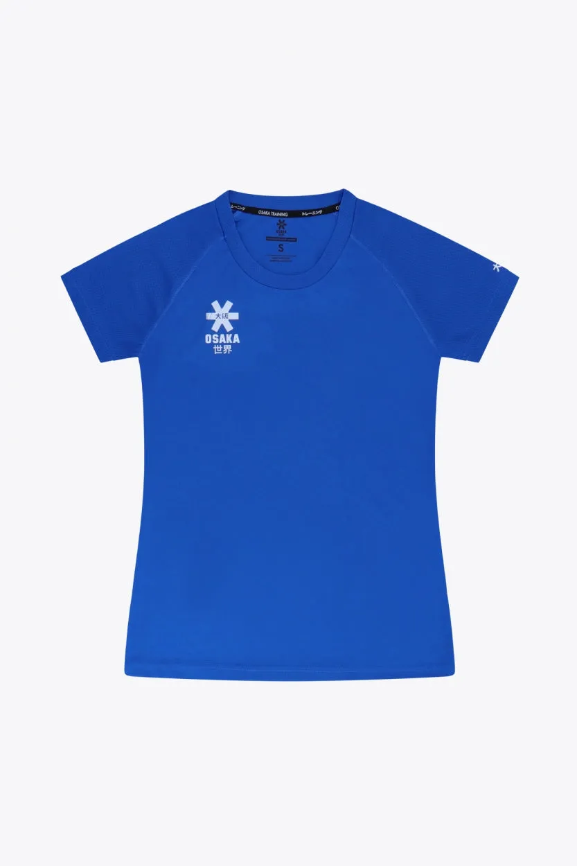 osaka-women-training-tee-t-shirt-allenamento-donna-royal-blue image 1