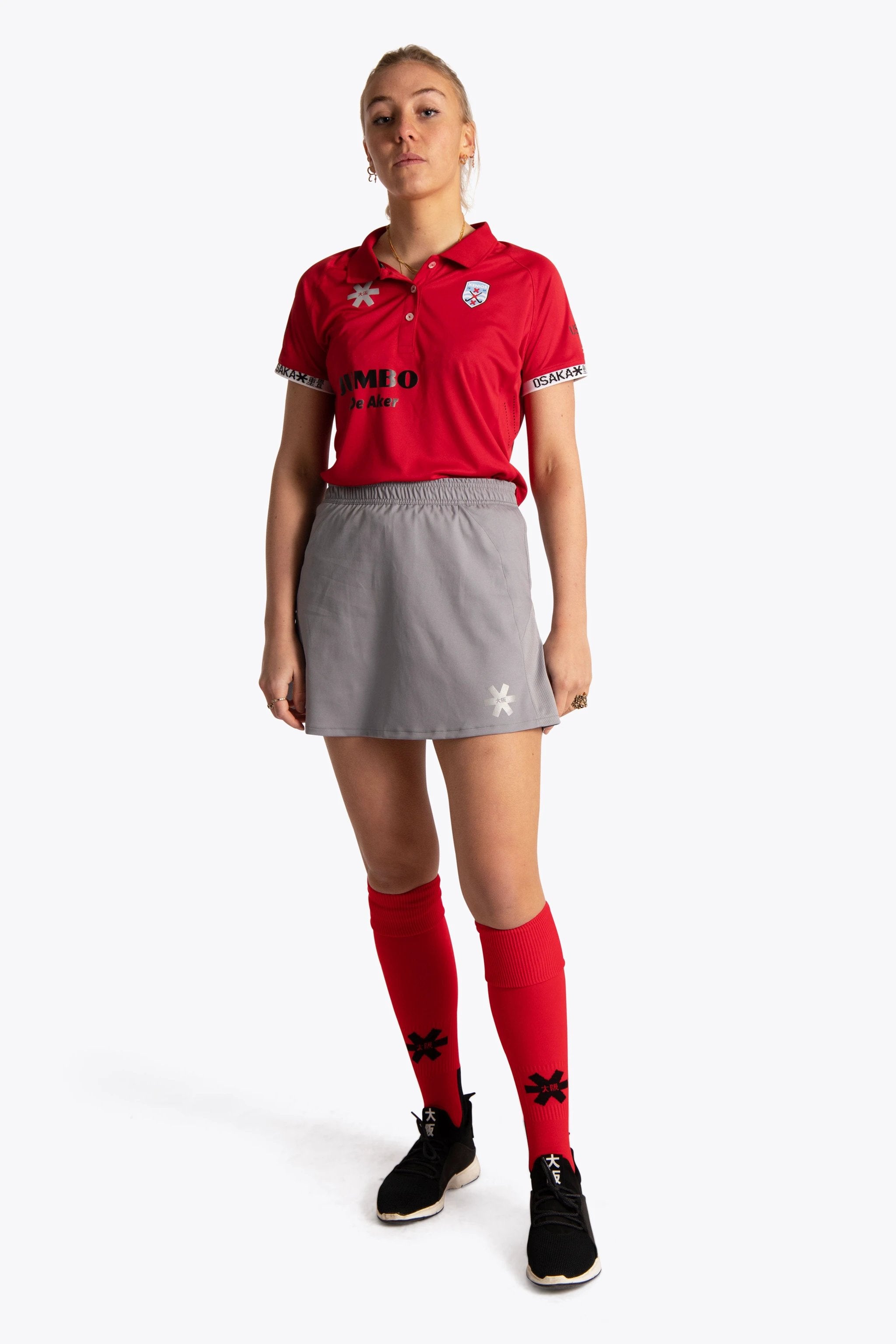 osaka-xenios-polo-donna-rossa-polo-jersey-hockey image 5