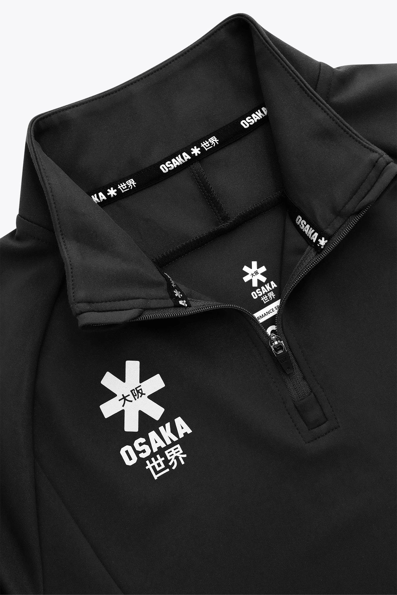 osaka-half-zip-sweater-felpa-bambino-nero image 3