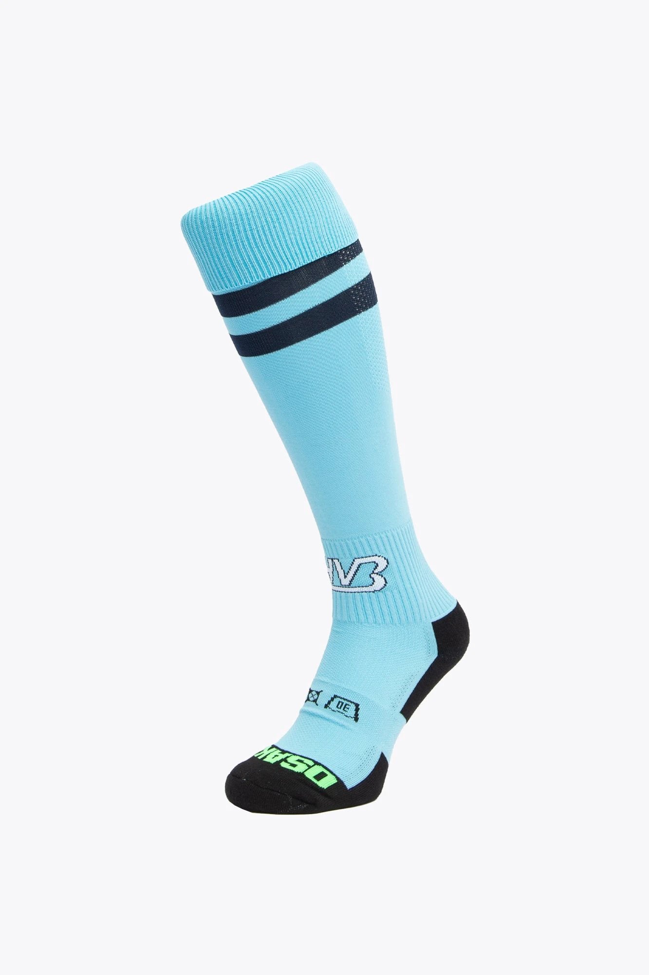 osaka-x-hv-bleiswijk-field-hockey-socks-calze-hockey-prato-sky-blue image 1