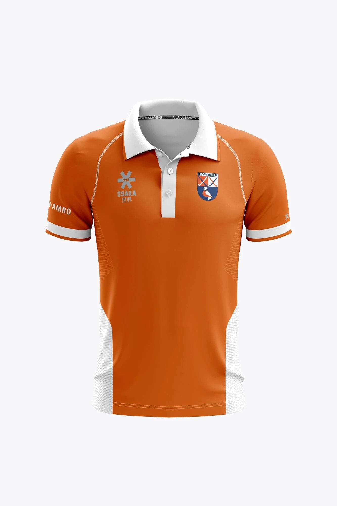 osaka-bloemendaal-women-polo-jersey-orange image 1