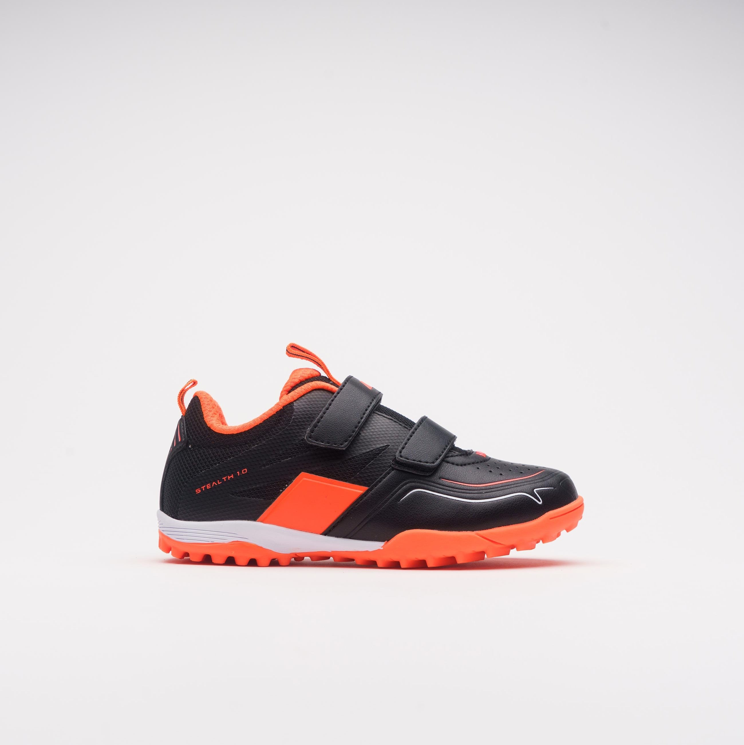 grays-stealth-mini-scarpa-hockey-junior-nero-arancione image 3
