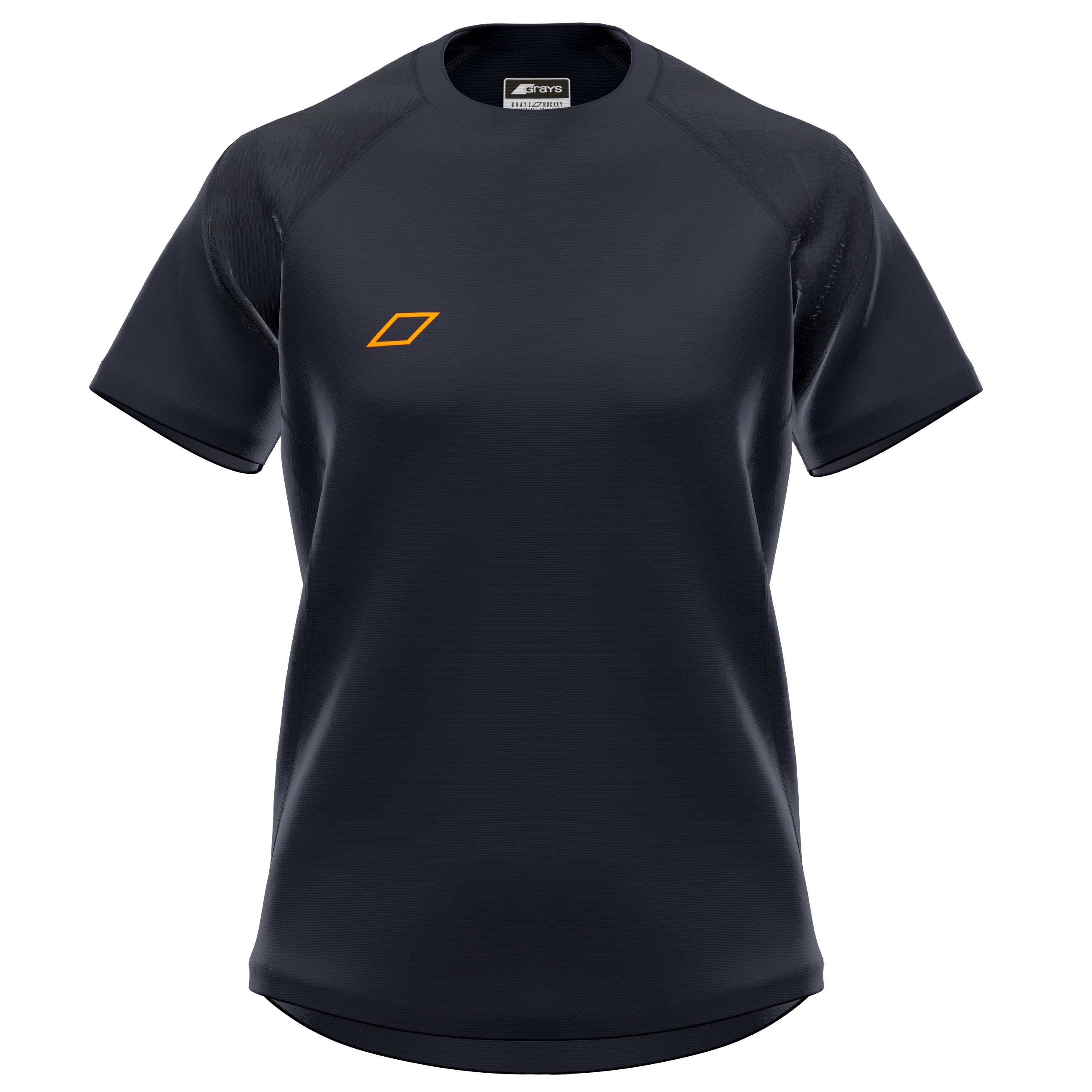 grays-performance-t-shirt-hockey-donna-a-maniche-corte-nera image 2