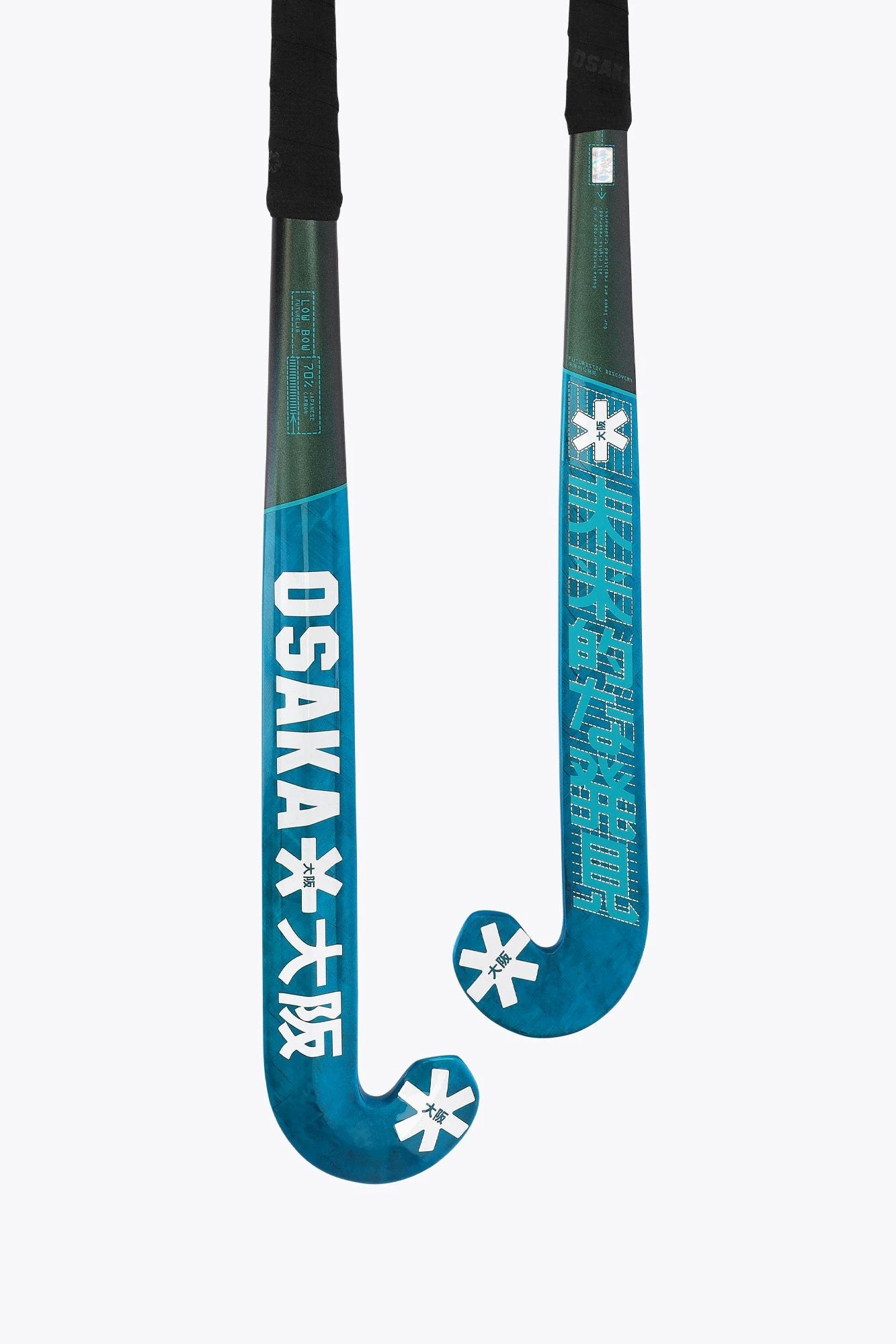 osaka-futurelab-low-bow-70-mazza-hockey-prato-transformative-teal image 1