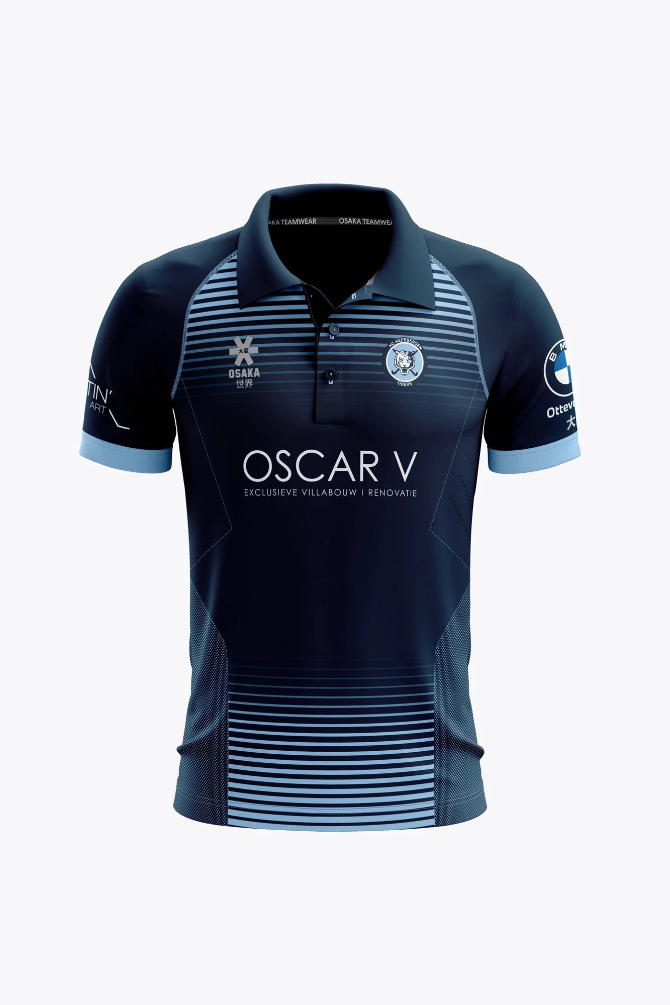 osaka-keerbergen-women-polo-jersey-blu-navy image 1