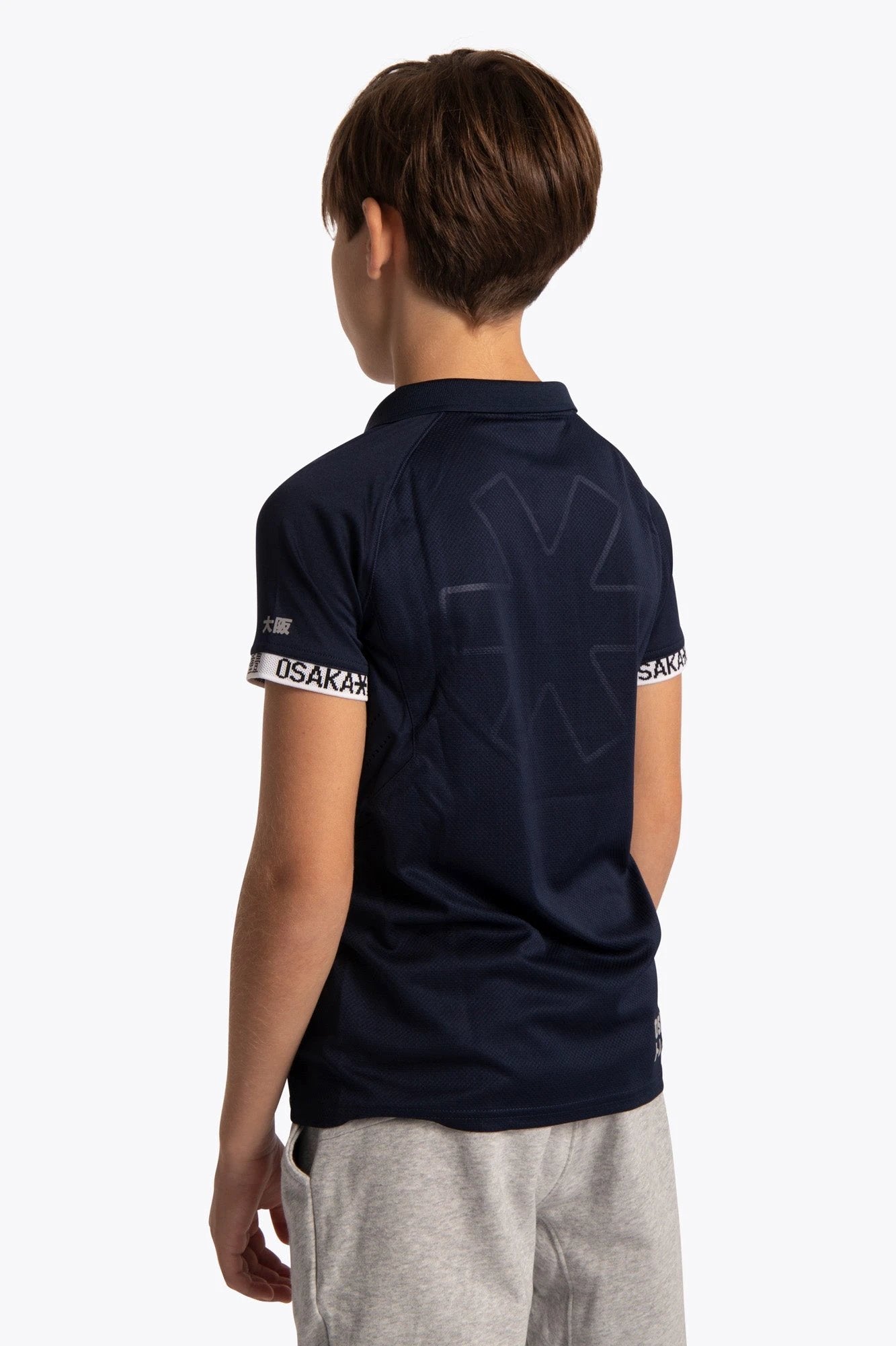 osaka-kids-polo-jersey-bambino-navy image 5