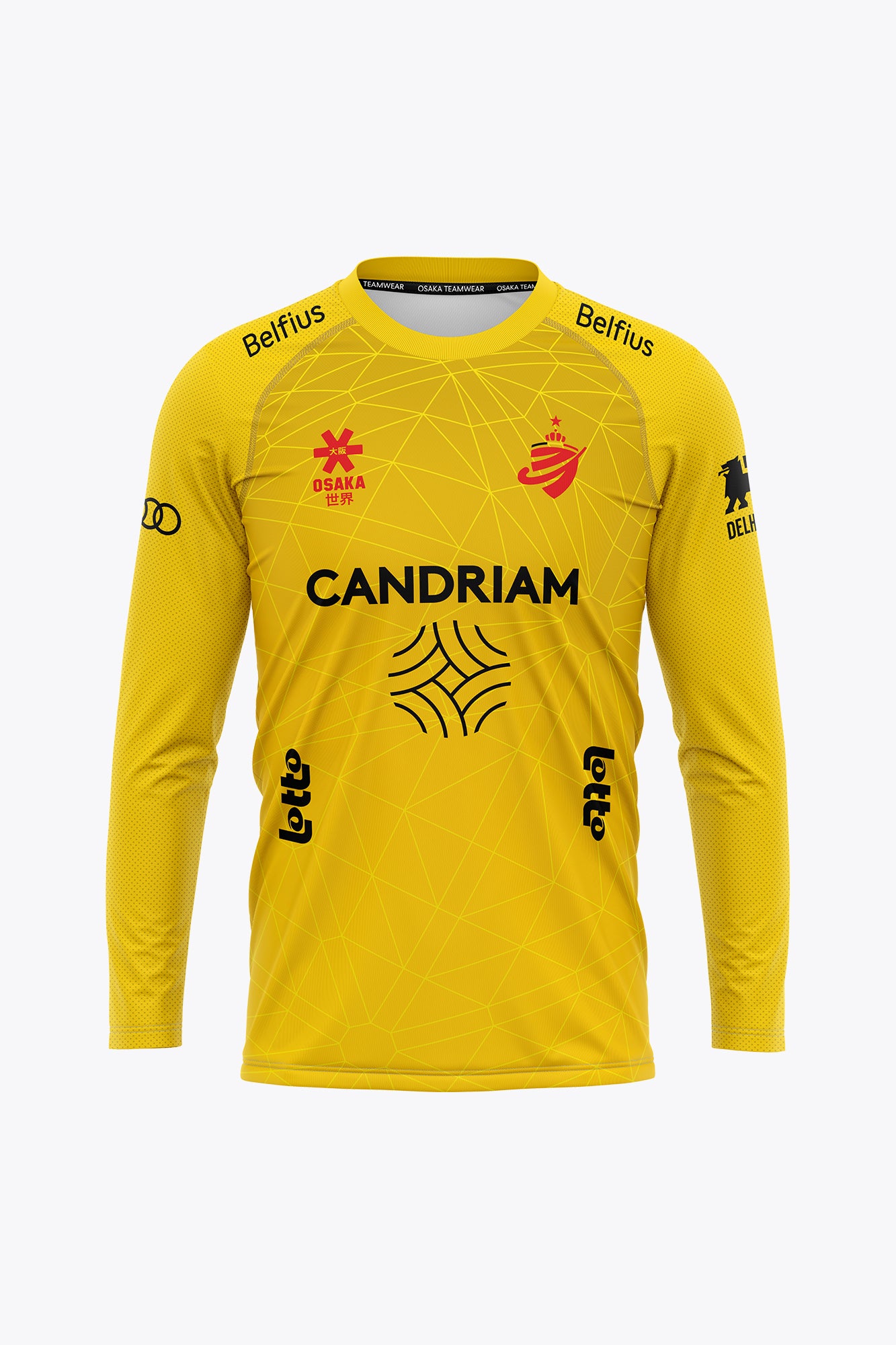 osaka-official-belgium-goal-keeper-tee-maniche-lunghe-2026-edition-uomo-giallo image 1